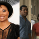Misha Green arrives at the 48th annual NAACP Image Awards on Saturday, Feb. 11, 2017; Jonathan Majors, Jurnee Smollett and Michael K. Williams in Lovecraft Country (2020).